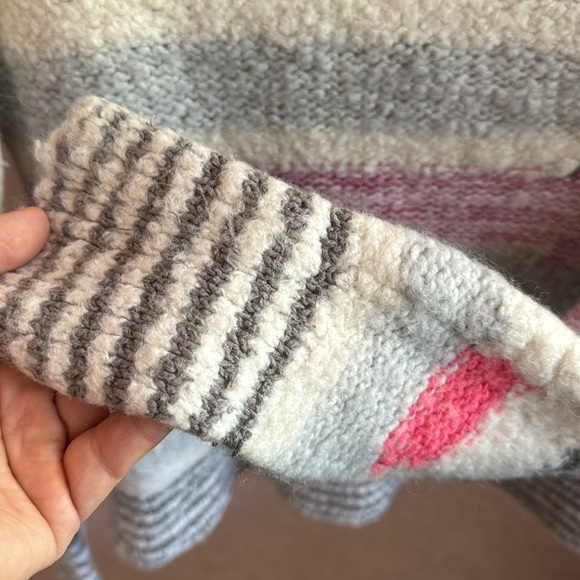 Free People Womens Colorful Fitted Long Sleeve Wool Mix Sweater - Picture 7 of 8